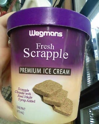 Wegmans Scrapple Ice Cream